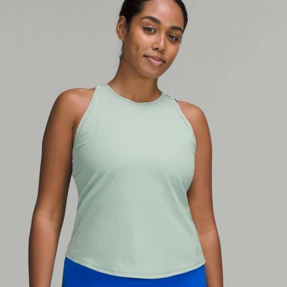 Lululemon Base Pace Ribbed Tank Top, Size 8